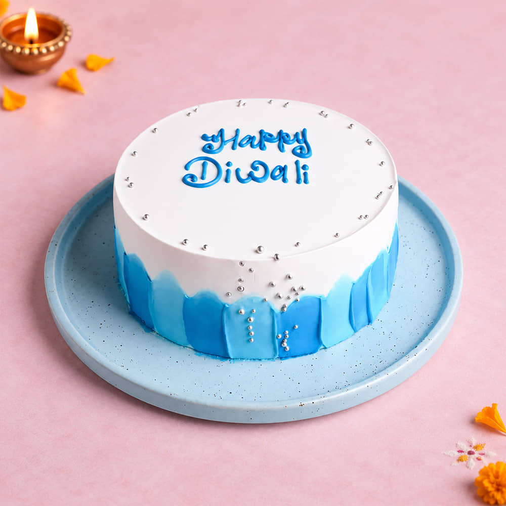 Happy Diwali Pineapple Cake