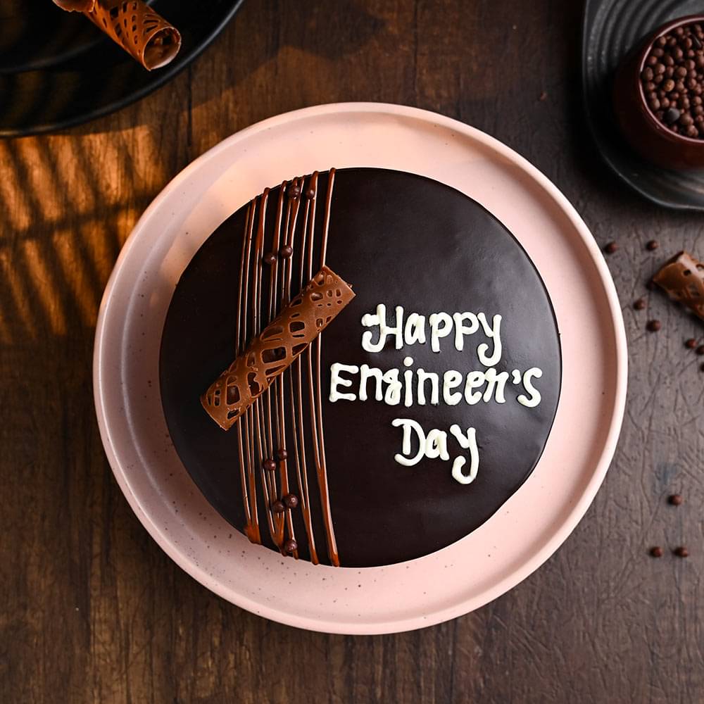 Happy Engineers Day Truffle Cake