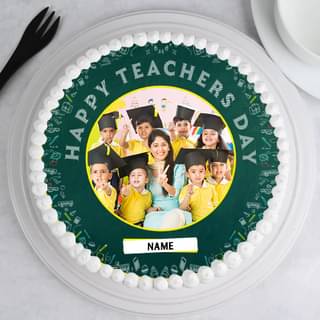 Wishful and Appreciative Cake For Teachers