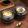 Happy Makar Sankranti Chocolate Photo Jar Cakes
