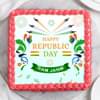 Happy Republic Day Poster Cake
