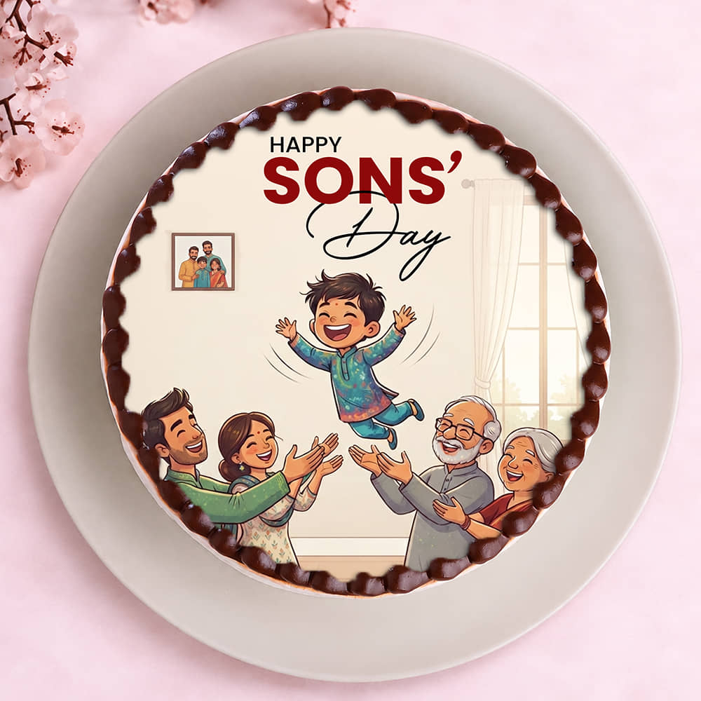 Happy Sons Day Cake