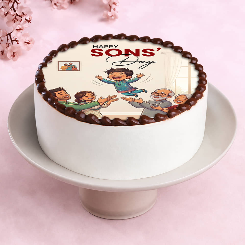Happy Sons Day Cake