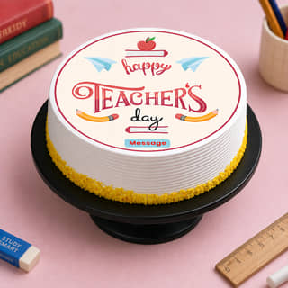 Happy Teachers Day Cake Happy Teachers Day Cake