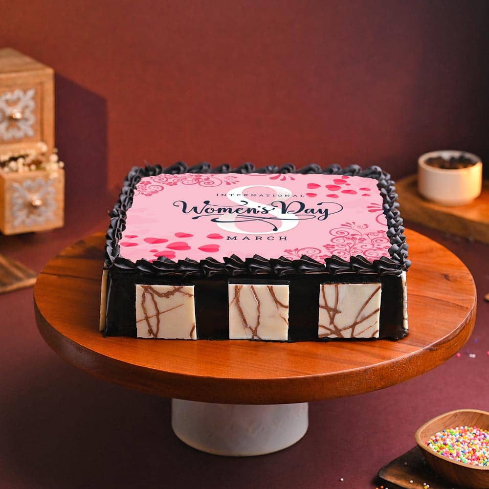 Happy Womens Day Poster Cake Happy Womens Day Poster Cake
