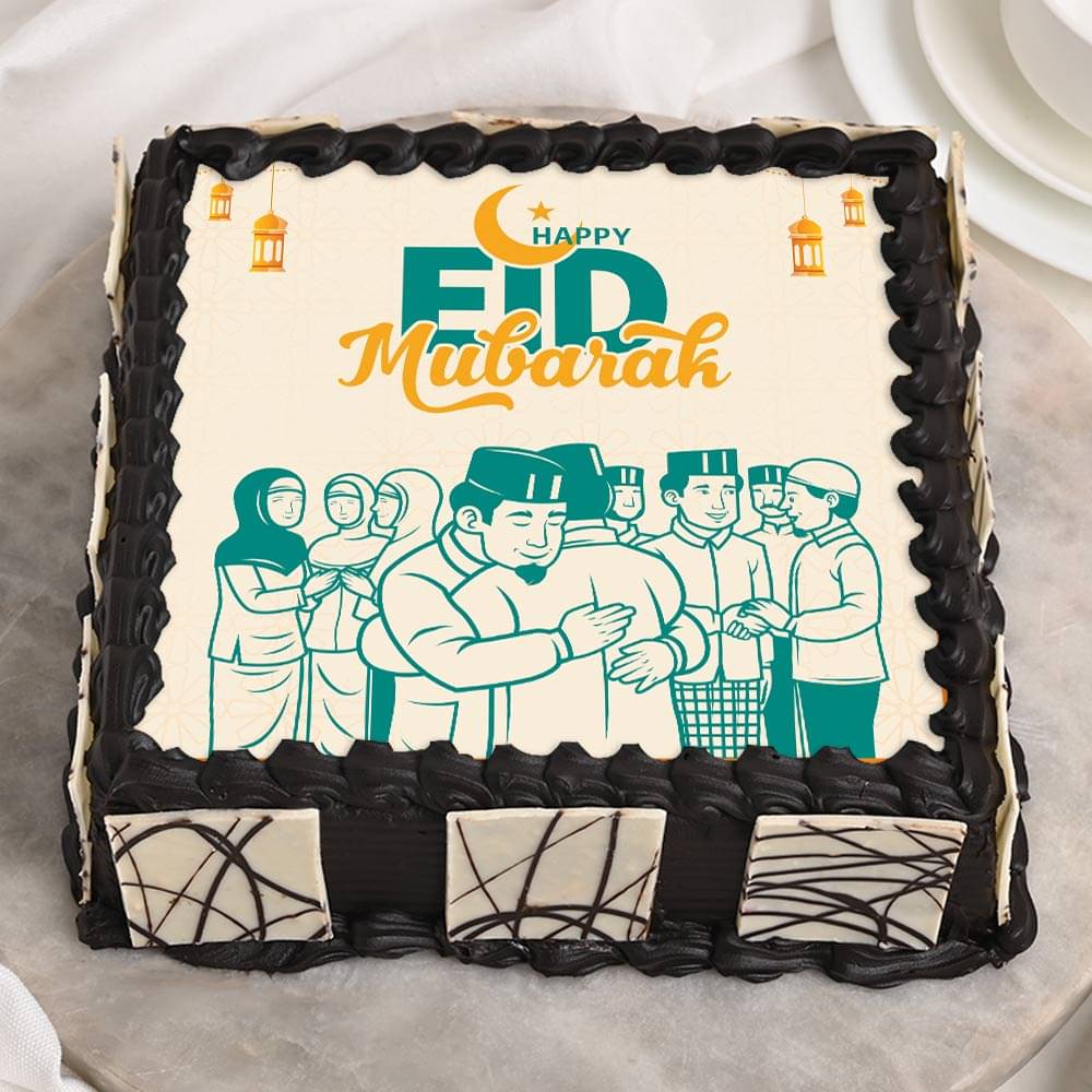 Eid Mubarak Cake Topper Arabic Gold Glitter Acrylic Washable Reusable –  LittleMeccaPress