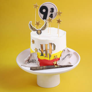Harry Potter Wizard Fantasy Cake Harry Potter Wizard Fantasy Cake