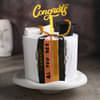 Hats Off Graduation Cake