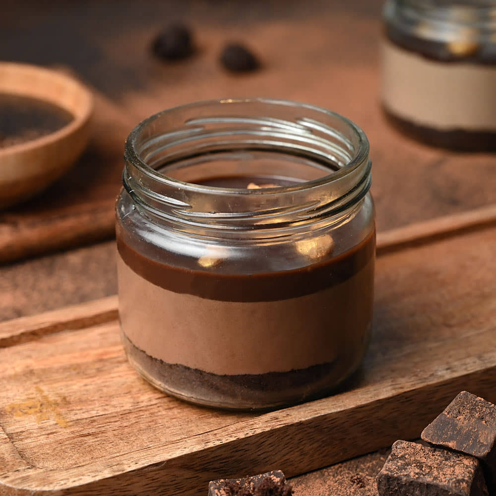 Nutella Hazelnut Jar Cake