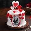 Sweetheart Propose Cake