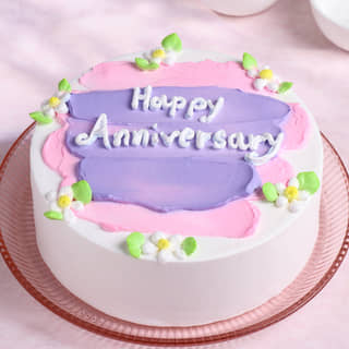 Top View of Anniversary Pineapple Cake Top View of Anniversary Pineapple Cake