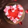 Hearts Aflutter Valentine Cake