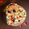 Hearty Fruits N Nuts Valentine Cake