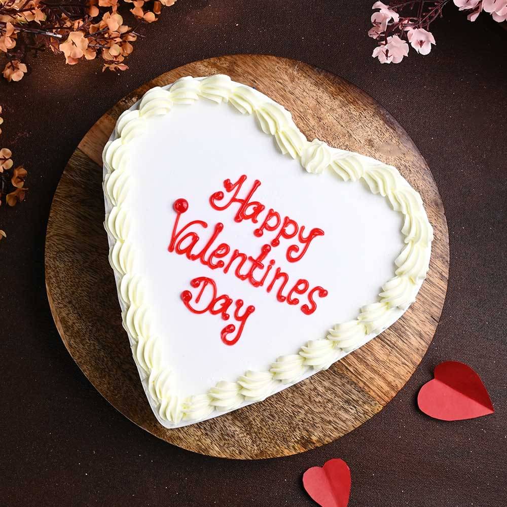 Sprinkled Valentine Chocolate Cake