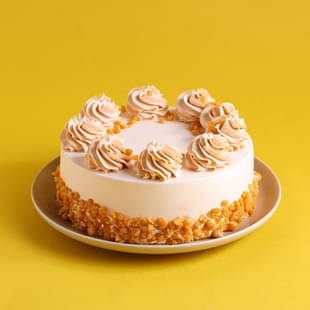 Butterscotch Crunch Designer Cake