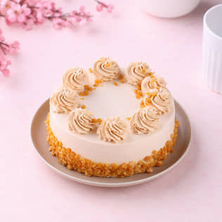 Butterscotch Crunch Designer Cake