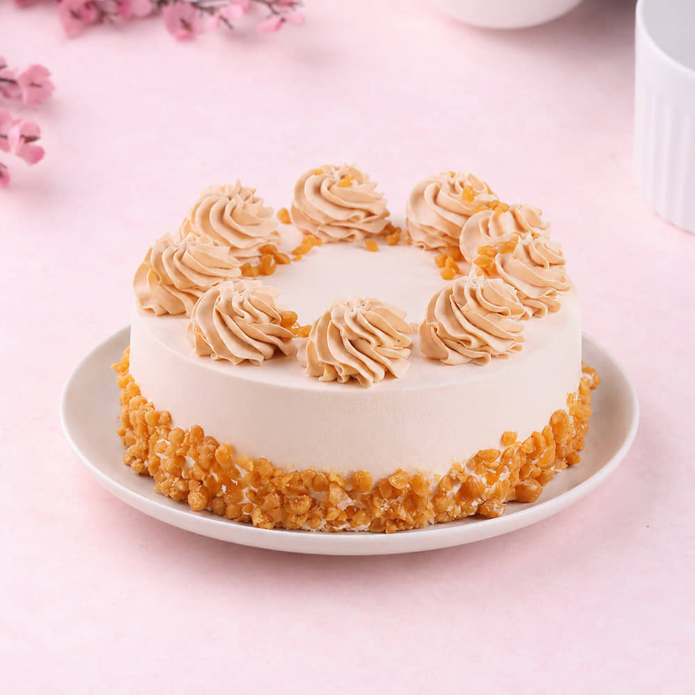 Butterscotch Crunch Designer Cake