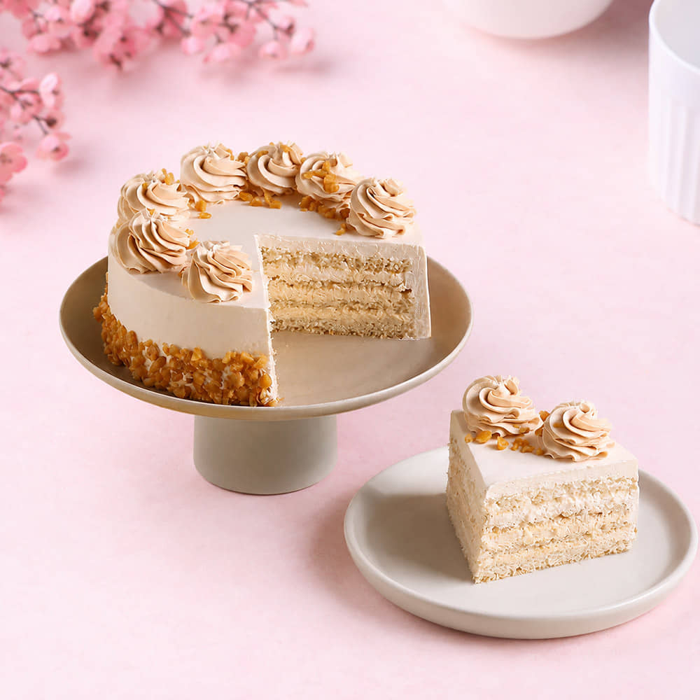 Butterscotch Crunch Designer Cake