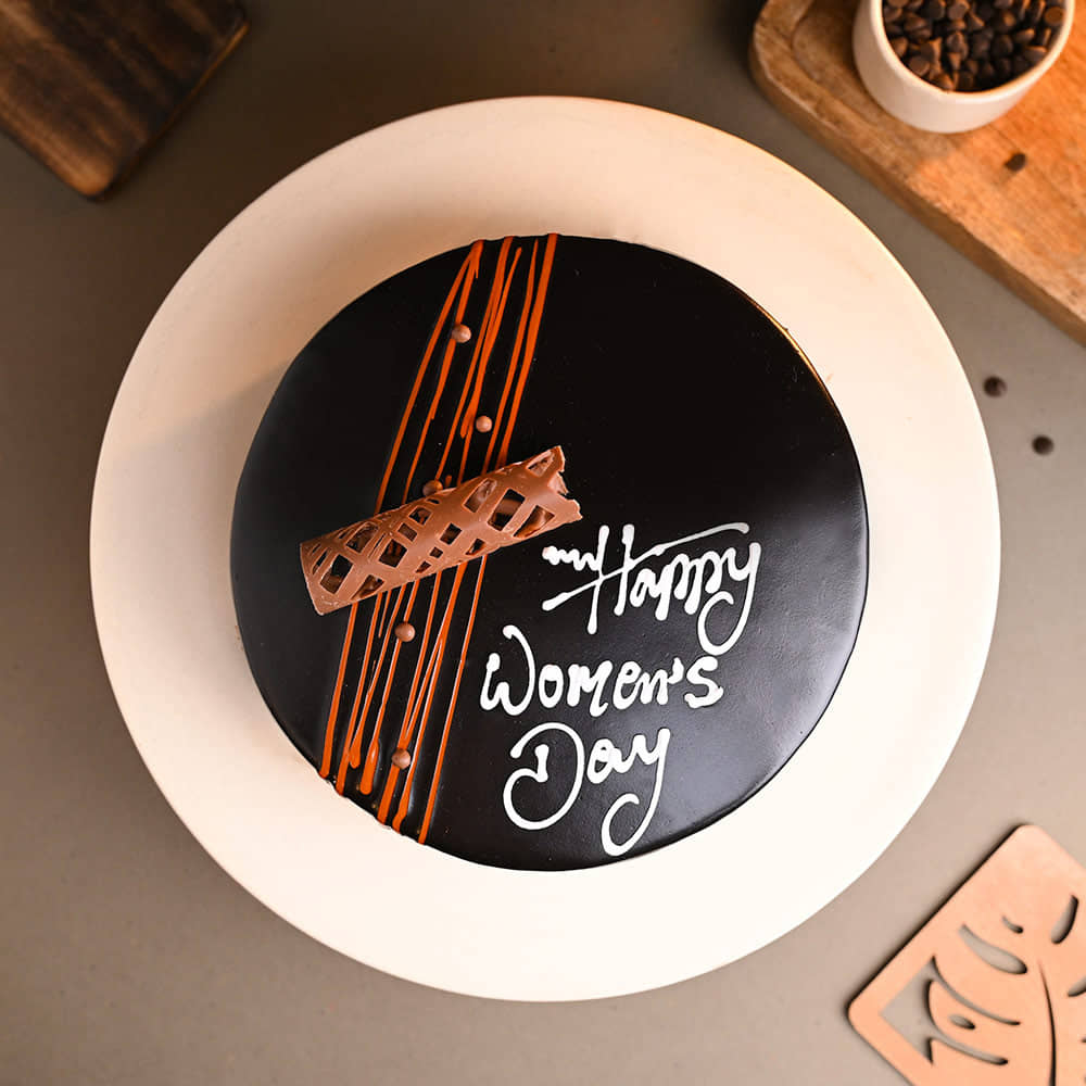Womens Day Delicious Chocolate Cake Womens Day Delicious Chocolate Cake