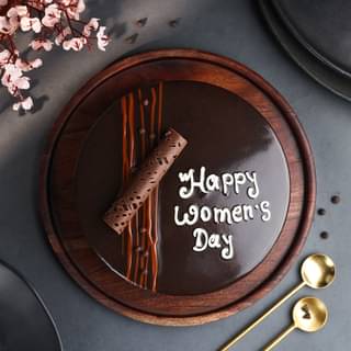 Womens Day Delicious Chocolate Cake