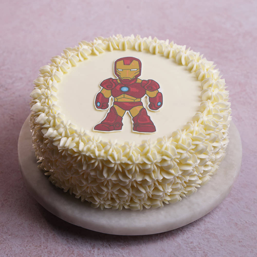Heroic Ironman Theme Cake Heroic Ironman Theme Cake