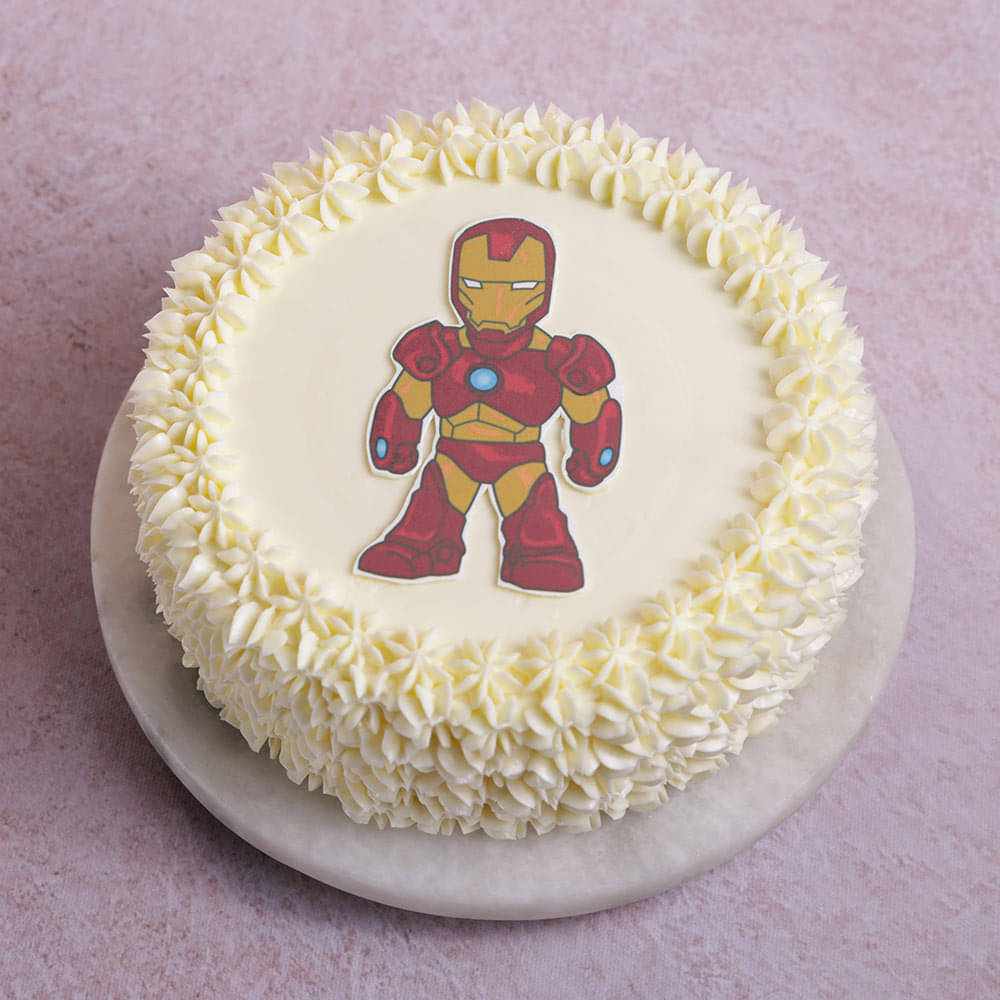 Heroic Ironman Theme Cake