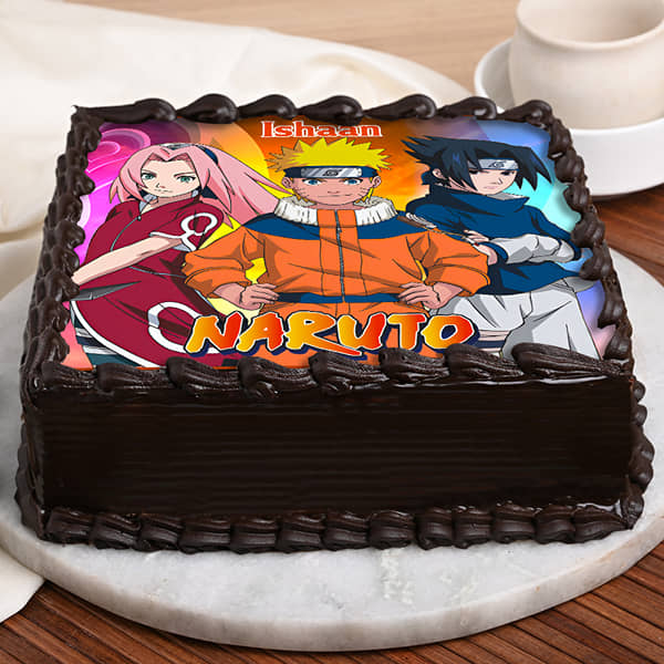 Buy Naruto Cakes Online for Kids | Naruto Theme Birthday Cakes