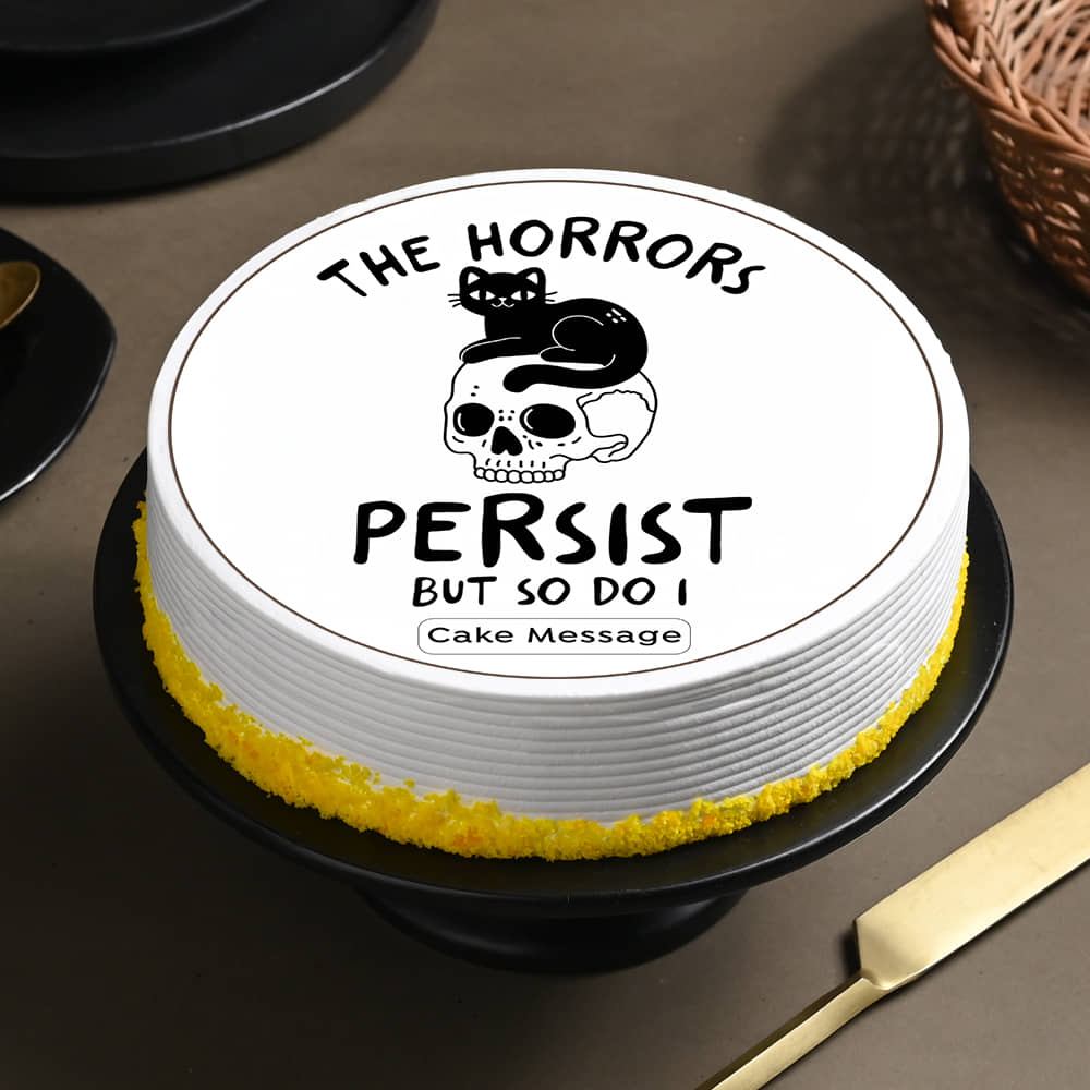 Horrors Persist Humour Cake Horrors Persist Humour Cake