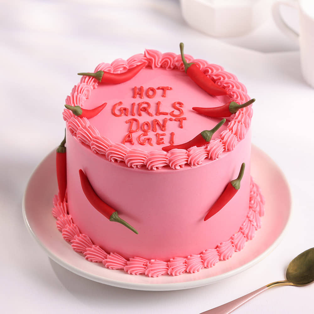 Hot Girls Dont Age Mirchi Cake Hot Girls Dont Age Mirchi Cake