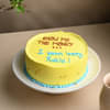 Humorous Raksha Bandhan Vanilla Cakes