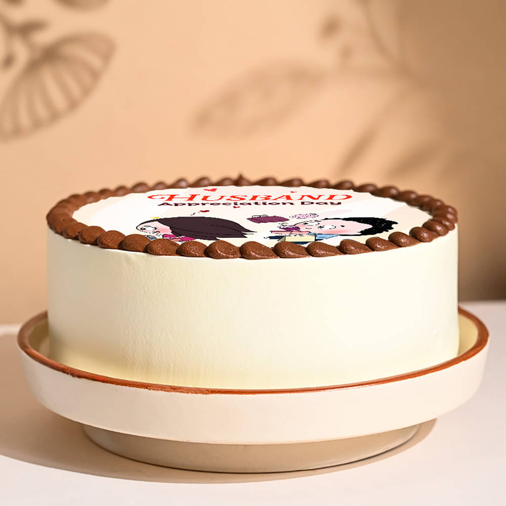 Husband Appreciation Photo Cake