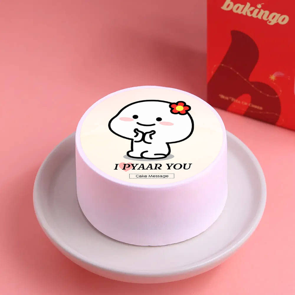 I Pyaar You Bento Cake