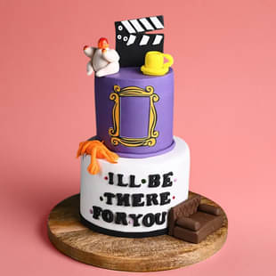 Iconic FRIENDS Theme Cake