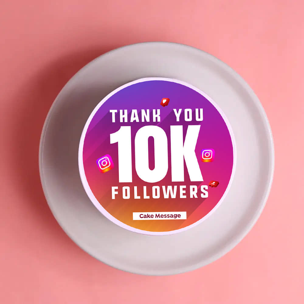 Instagram Milestone Bento Cake