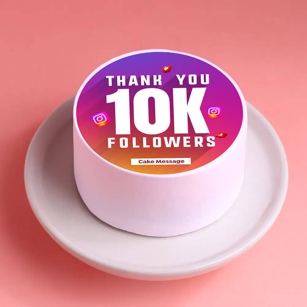 Instagram Milestone Bento Cake