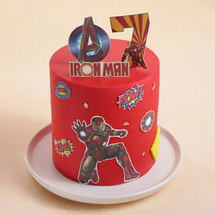 Ironman Superhero Cake