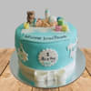 Its A Boy Fondant Cake