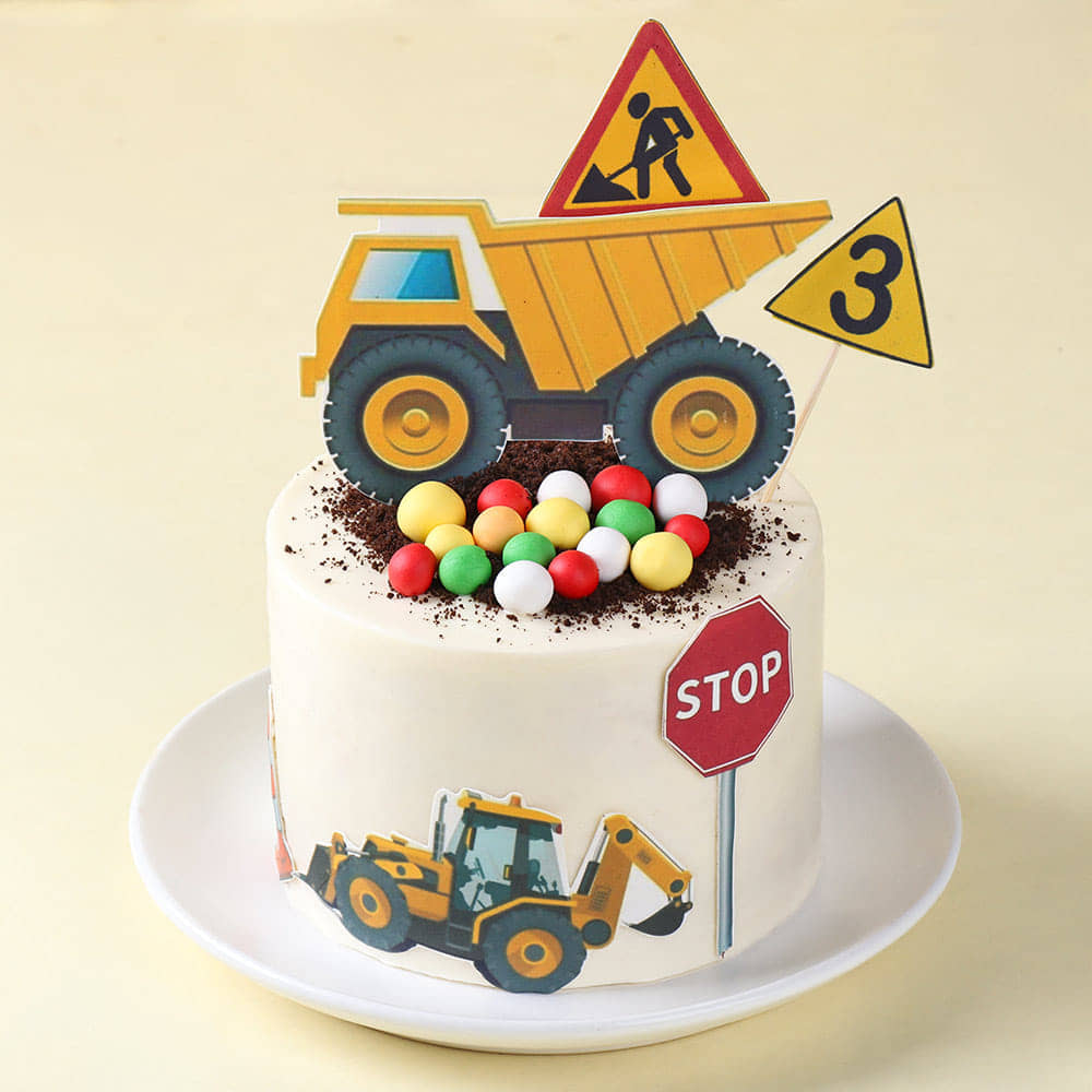 JCB Worksite Cake