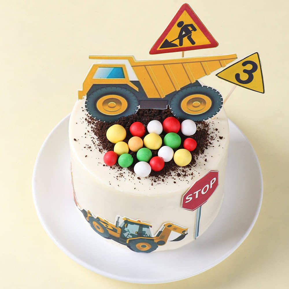 JCB Worksite Cake