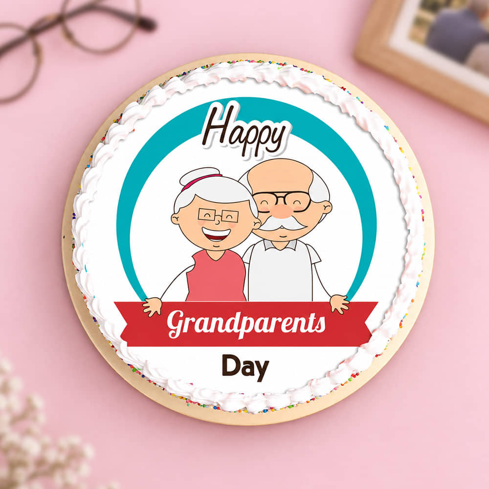 Joyful Grandparents Day Cake