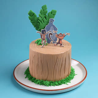 Jungle Book Fun Adventure Cake