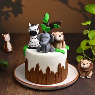 Jungle Jamboree Cake Online