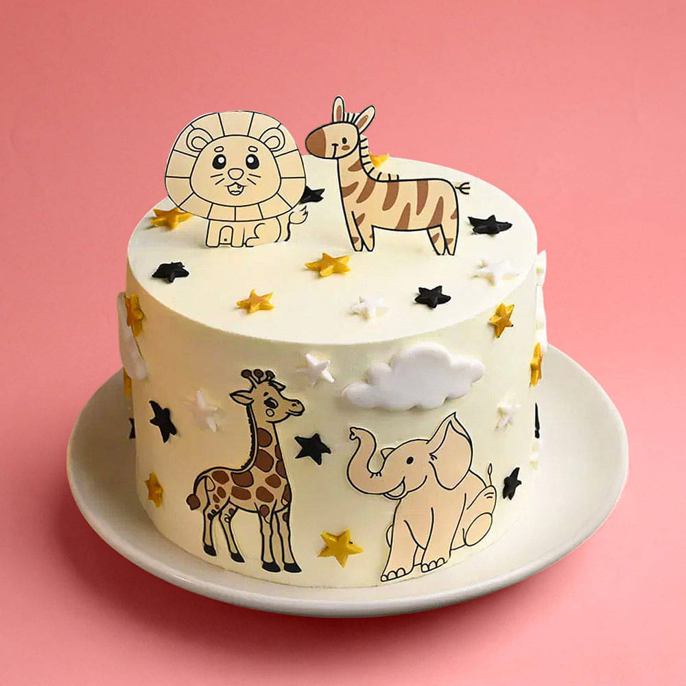 Jungle Safari Cake