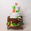 Order Jungle Safari Fondant Cake Online