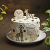 Jungle Safari Cream Cake