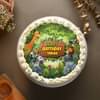 Order Jungle Safari Photo Cake Online