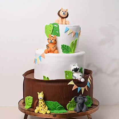 Jungle Theme Cakes