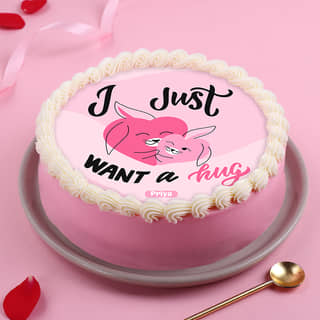 Just Want A Hug Cake