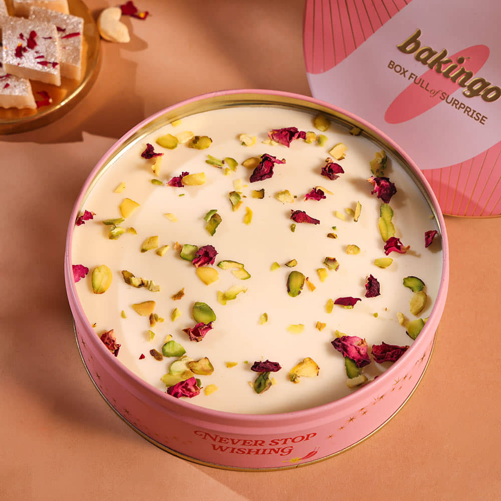 Kaju Katli Dream Cake