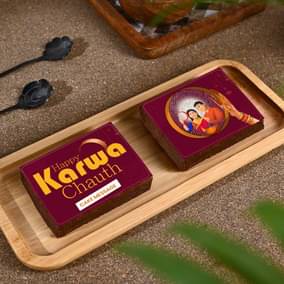 Karwa Chauth Choco Walnut Brownie Duo
